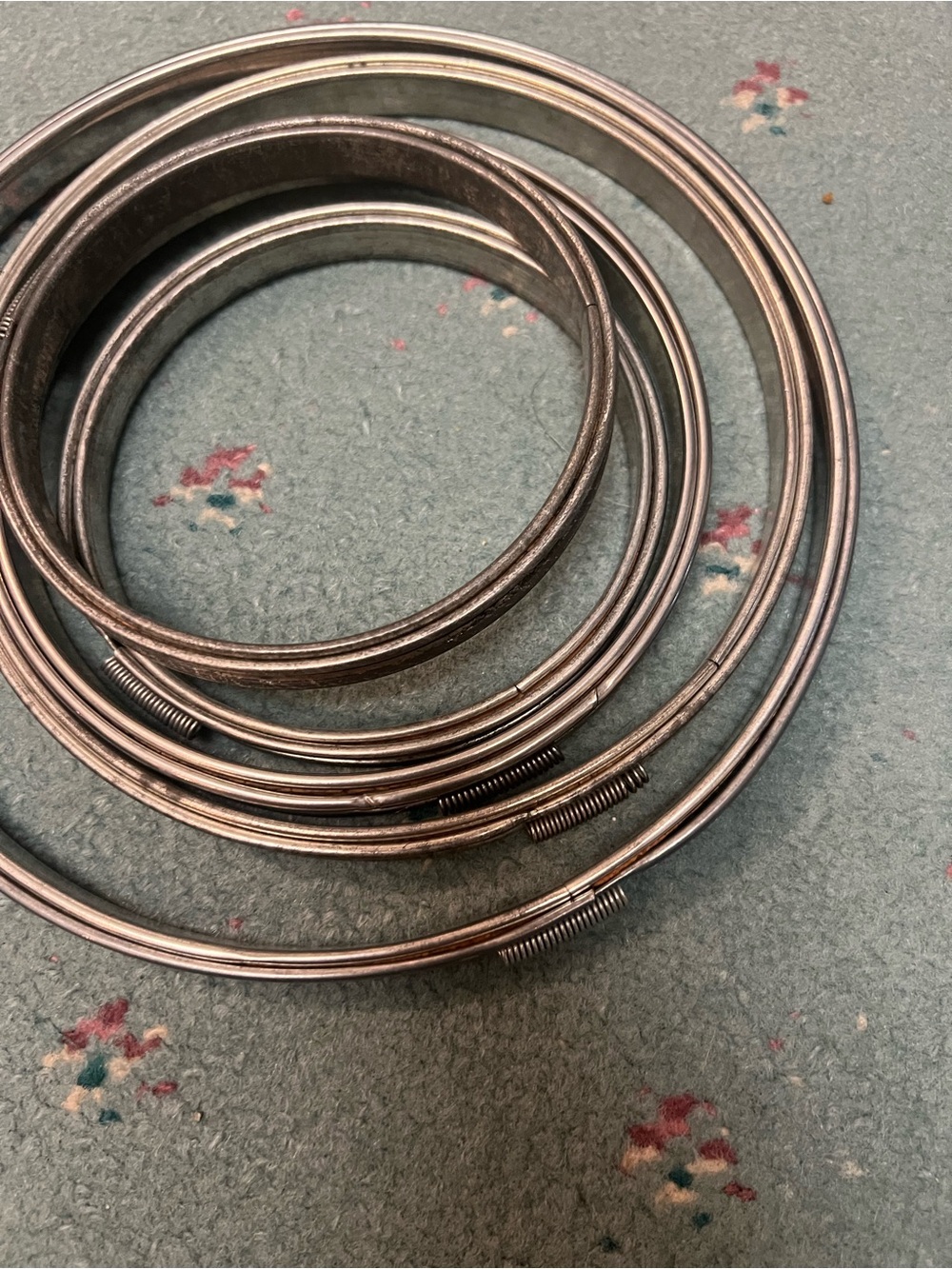 Vintage Metal Embroidery Hoops - Picture 5 of 5